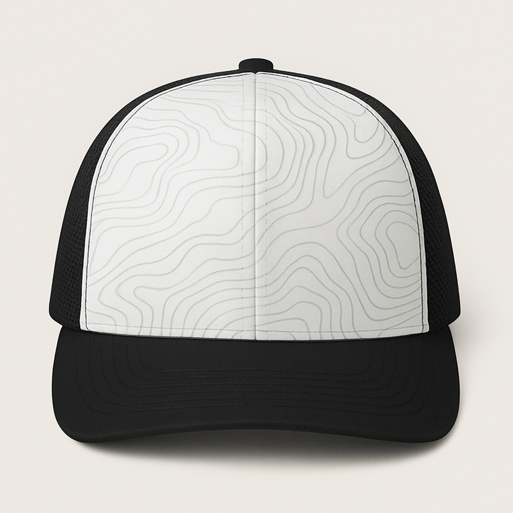 Black Mapchine Cap